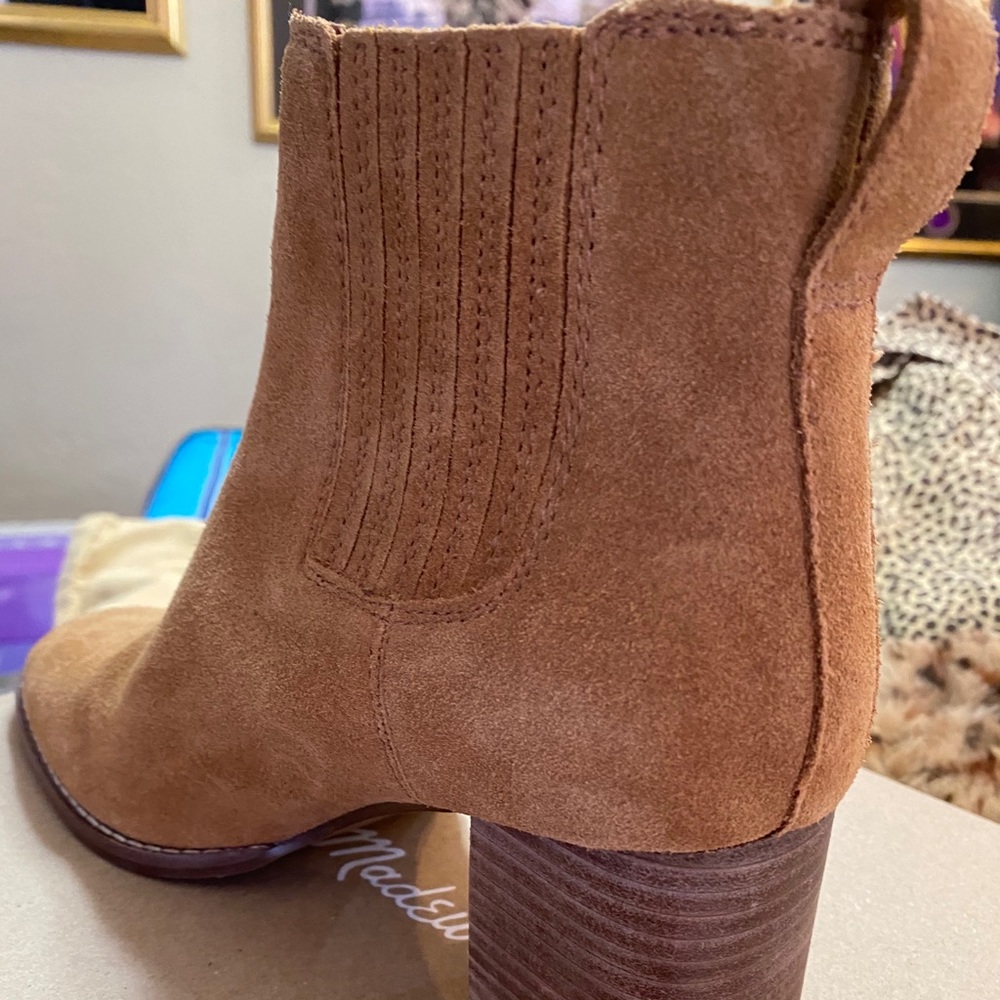 Tan boots, brand new, never been used.